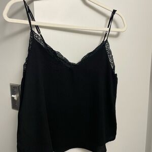 Chic Black Lace Camisole